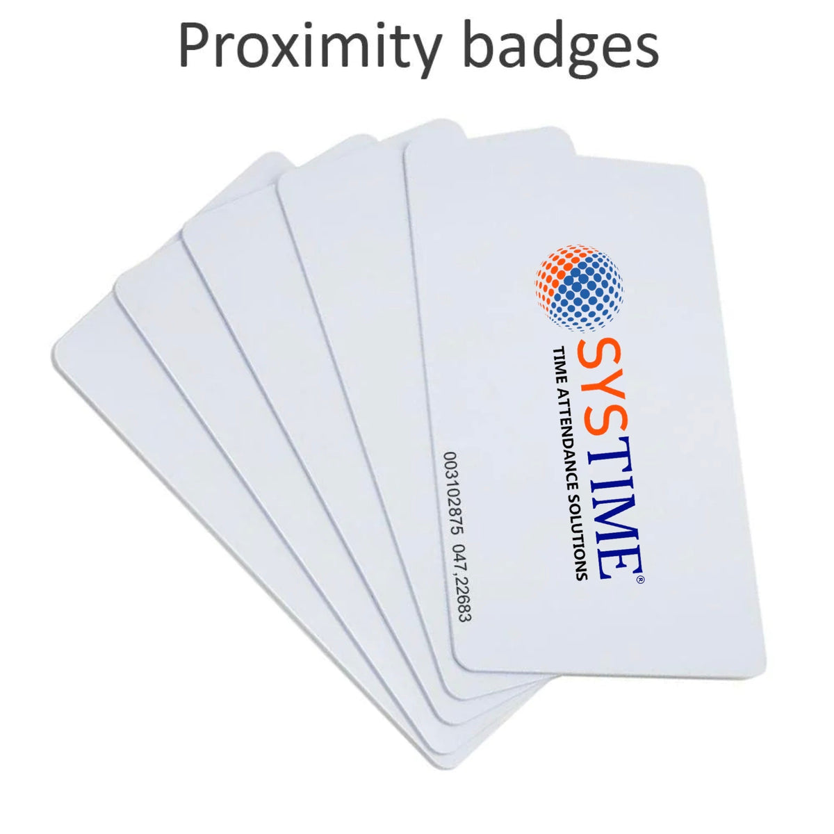 RFID EM Badges Systime 10 Pack — SysTime Inc