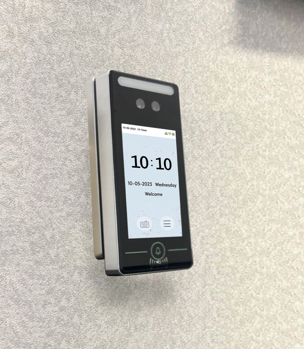 No Subscription - CLOUD software with Face, Palm & RFID Time Clock & WIFI (FE2083W3yr)