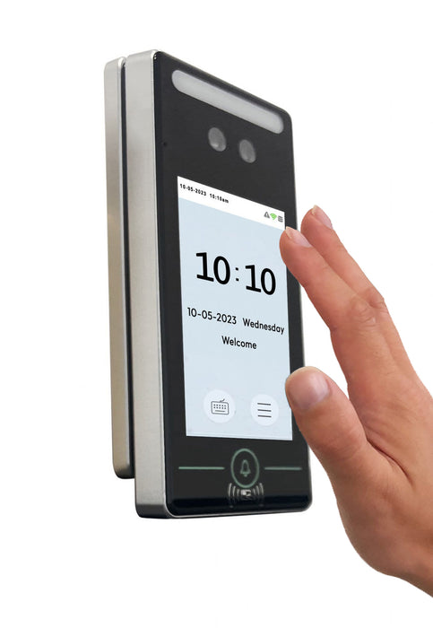 No Subscription - CLOUD software with Face, Palm & RFID Time Clock & WIFI (FE2083W3yr)